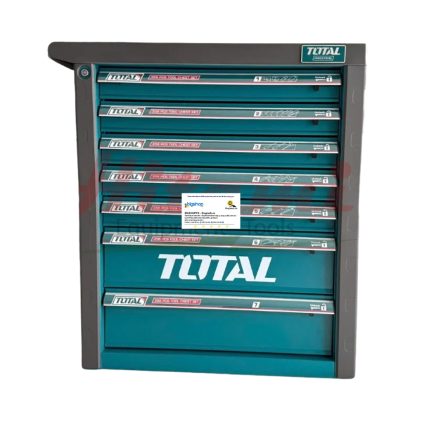 Bộ 356 món trong tủ xe đẩy đựng công cụ TOTAL THPTCS73561