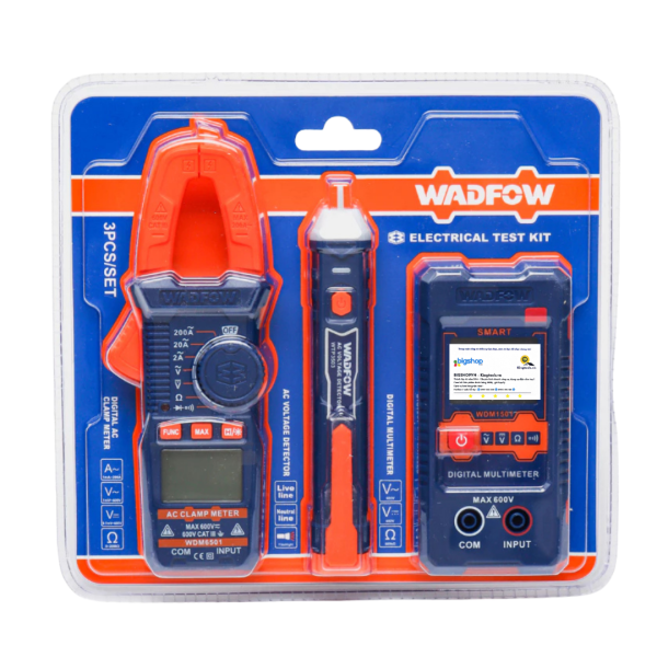 Bộ 3 món dụng cụ đo điện AC DC WADFOW WDM94011