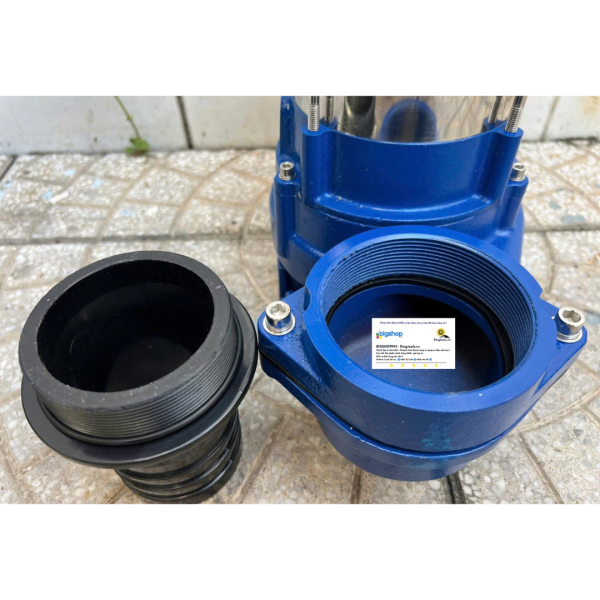 Máy bơm chìm nước thải inox HAPPY PUMP HCT2200H (Công suất 2200W, đẩy cao 23m)