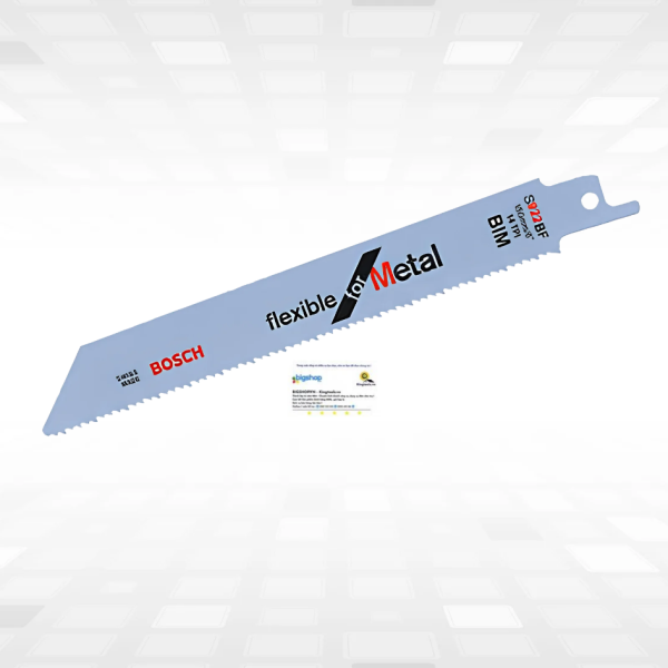 Bộ 5 lưỡi cưa kiếm cắt sắt BOSCH S922BF (Chiều dài lưỡi 150mm, mã số 2608656014)