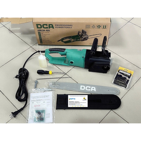 Máy cưa xích điện DCA AML04-405 (Công suất 1800W, dài 405mm)
