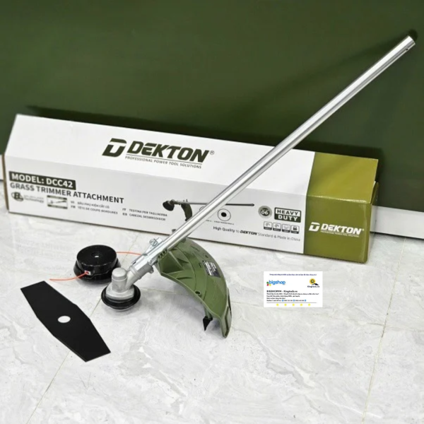 Máy cắt 2 trong 1 dùng pin 21V DEKTON M21-CC42CX12 (Cắt cỏ kết hợp cưa xích) - Thân máy