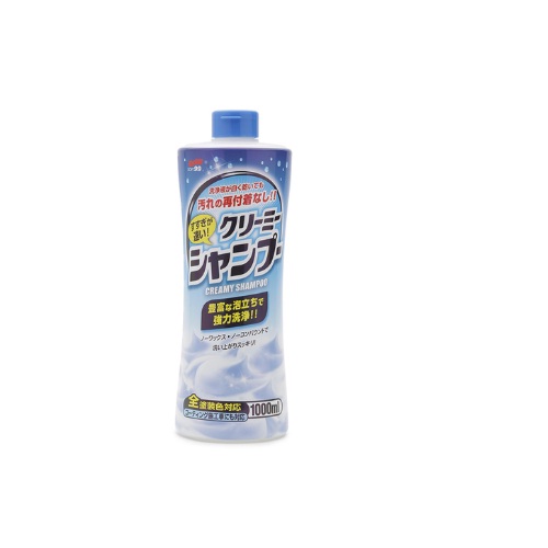 Xà phòng rửa xe Soft99 Creamy Shampoo 1000ml (xanh)