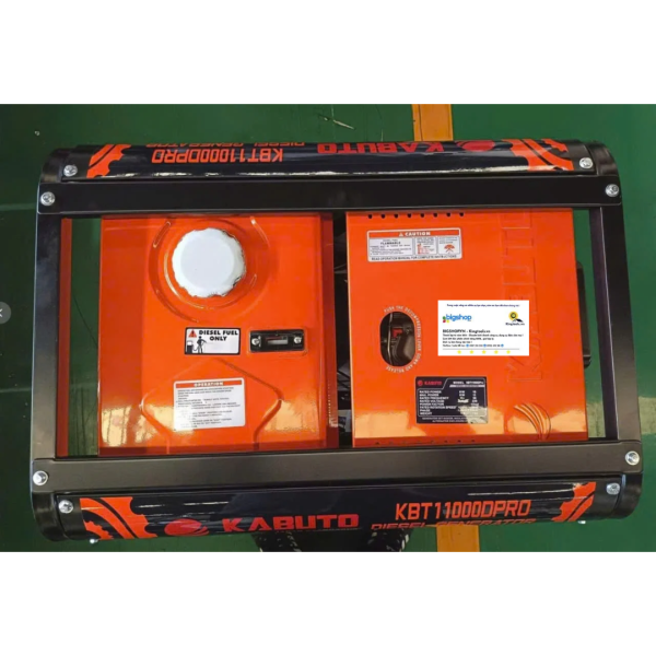 Máy phát điện chạy dầu diesel KABUTO KBT11000DPRO (Công suất tối đa 11kW)