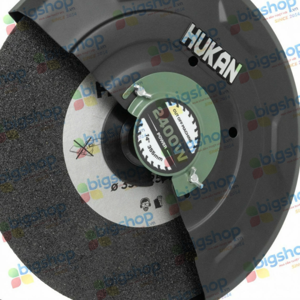 Máy cắt sắt bàn HUKAN GC-COM355 (Công suất 2400W, lưỡi 355mm)