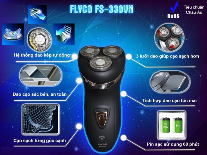 Máy cạo râu Flyco FS-330VN