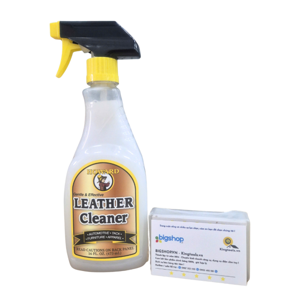 Dung Dịch Làm Sạch Đồ Bằng Da Howard Leather Cleaner LTC016, 473ML