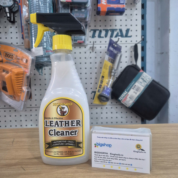 Dung Dịch Làm Sạch Đồ Bằng Da Howard Leather Cleaner LTC016, 473ML
