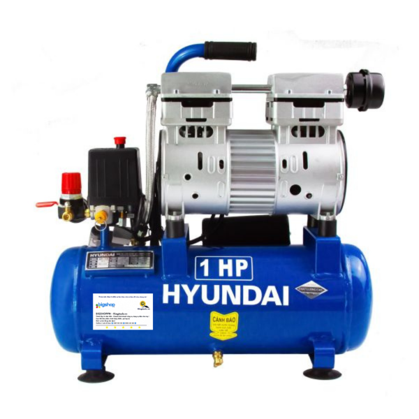 Máy nén khí không dầu HYUNDAI AH1-110 (10L)
