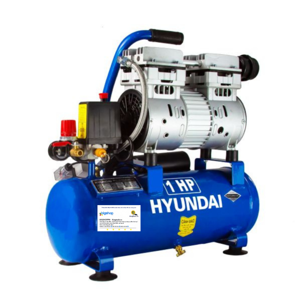 Máy nén khí không dầu HYUNDAI AH1-110 (10L)