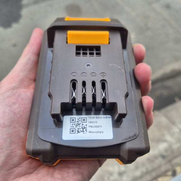 Pin Litium 20v/2Ah Ingco FBLI20011