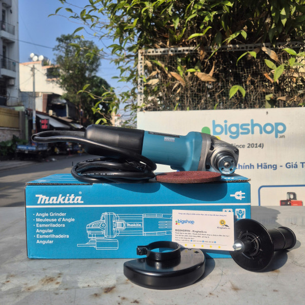 Máy mài góc Makita 9556HN 100mm, 840W (Công tắc trượt)