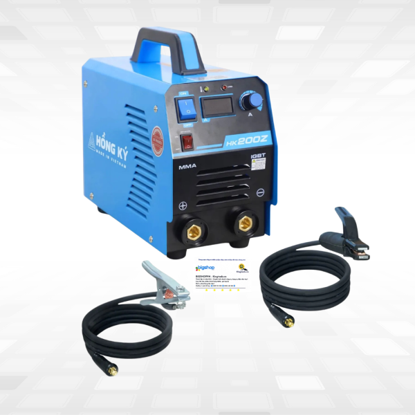 Máy hàn que điện tử Hồng Ký HK200Z (Inverter 200A)