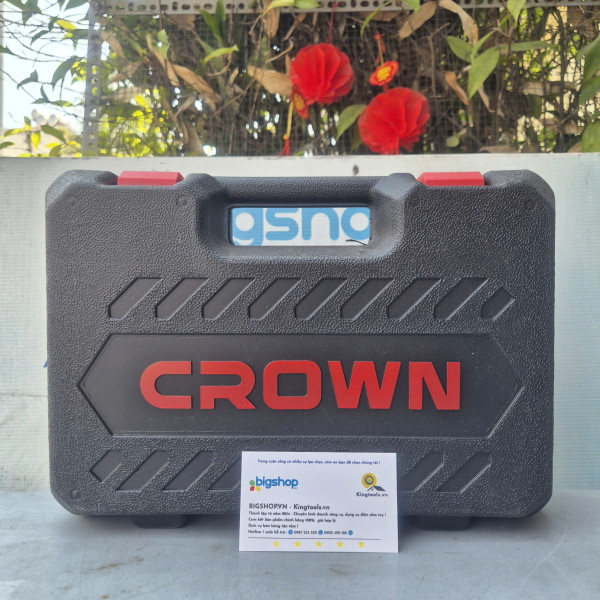 Máy khoan vặn vít dùng pin Crown CT21052L 12v/1.5Ah