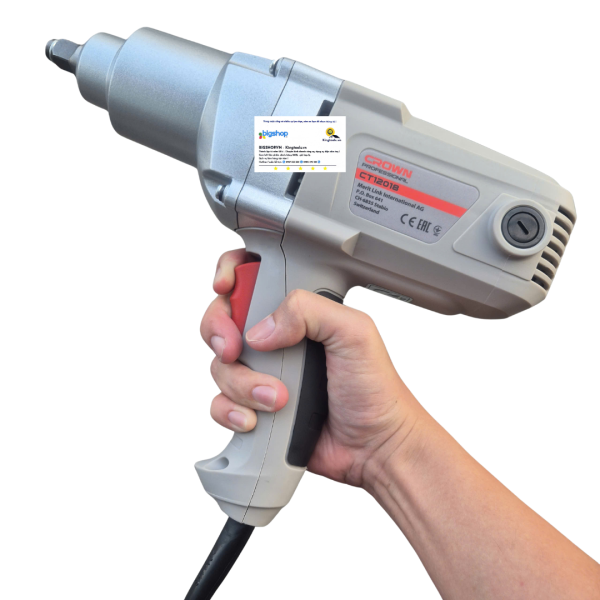Máy vặn ốc xung lực Crown CT12018 (CS 900W, đầu tuýp 1/2