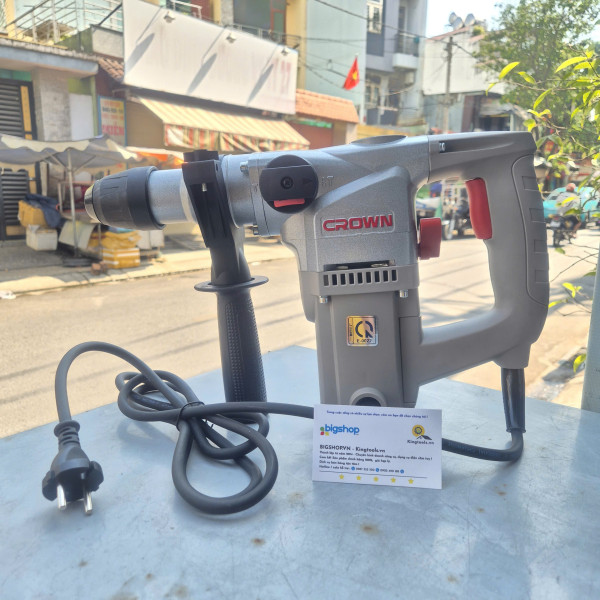 Máy khoan búa 1100W Crown CT18101