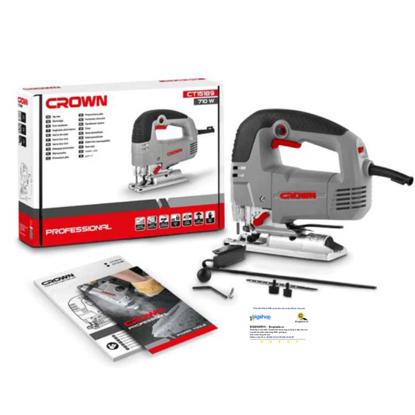 Máy cưa lọng Crown CT15189, CS 710W