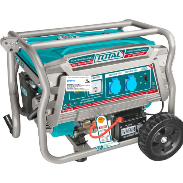 Máy phát điện dùng xăng TOTAL TP135006E - CS 3.5kW