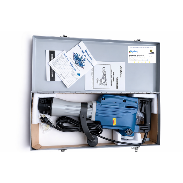 Máy đục bê tông Dongcheng DZG03-15 (CS 1240W) - Máy không kèm mũi