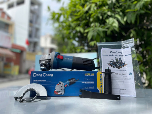 Máy Mài Góc Dongcheng DSM05-100B 850W, công tắc trượt