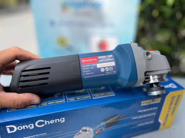 Máy Mài Góc Dongcheng DSM05-100B 850W, công tắc trượt