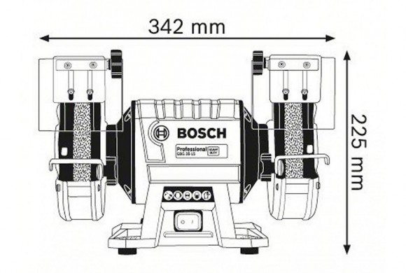Máy mài để bàn hai đá Bosch GBG 35-15  -150mm