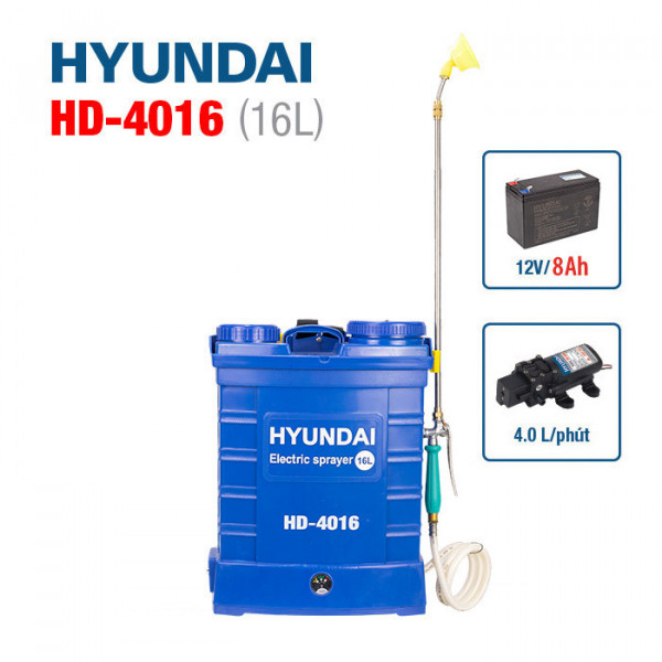 Máy phun thuốc trừ sâu Hyundai HD-4016