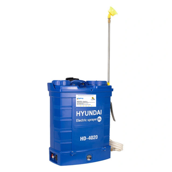 Máy phun thuốc trừ sâu 20L Hyndai HD-4020 (8.0Ah)