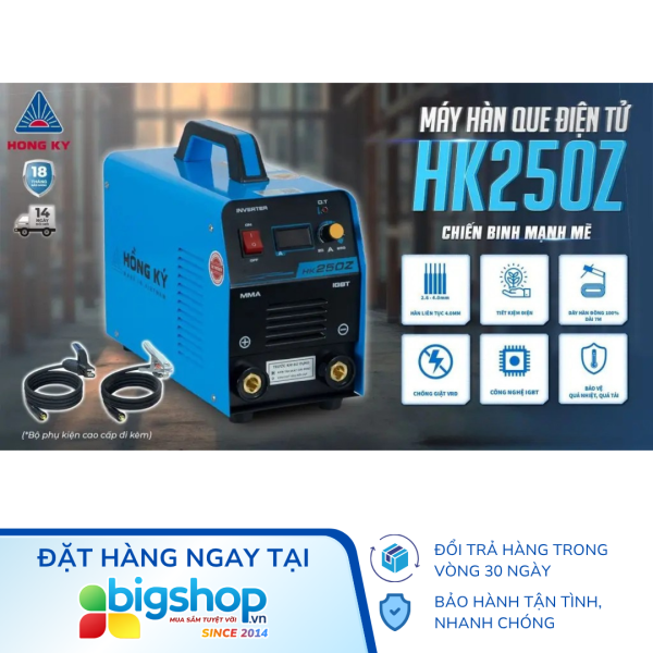 Máy hàn que điện tử Hồng Ký HK250Z