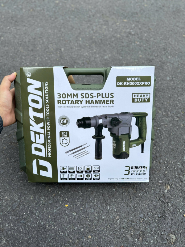 Máy Khoan Đục 2 Chức Năng Dekton DK-RH3002XPRO, cs 1050W 