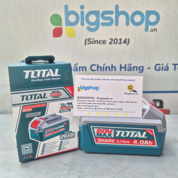 Pin Lithium 20V/4Ah Total TFBLI20021