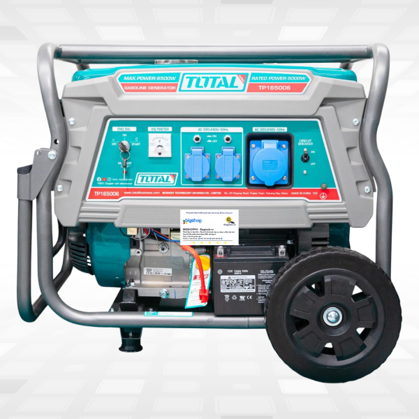 Máy phát điện dùng xăng TOTAL TP165006 - Công suất 6.5kW