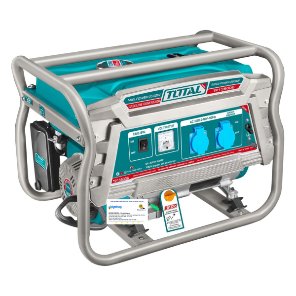 Máy phát điện dùng xăng TOTAL TP135006 - CS 3.5kW