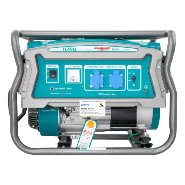 Máy phát điện dùng xăng TOTAL TP135006 - CS 3.5kW