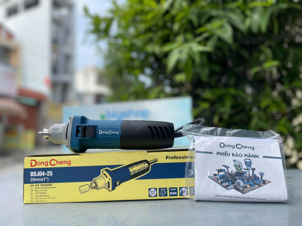 Máy mài khuôn DongCheng DSJ04-25, 6mm, đầu kẹp