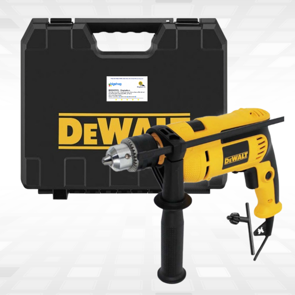 Máy khoan động lực cầm tay DEWALT DWD024K-B1 (Công suất 650W, mũi 13mm)