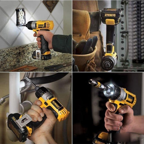 Máy khoan cầm tay 10.8V Dewalt DCD710D2T-KR(có đèn  pin chuyên dụng)