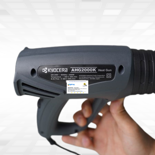 Máy thổi hơi nóng cầm tay KYOCERA AHG2000K (Công suất 2000W)