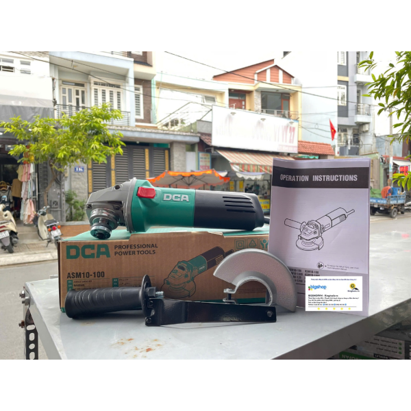 Máy mài góc có điều tốc DCA ASM10-100 (Công suất 1020W, đĩa 100mm)