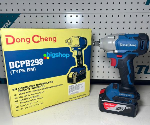 Máy Bắt Ốc Dùng Pin Dong Cheng DCPB298DM,  298N.m