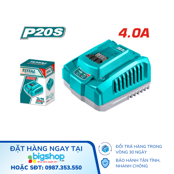 Sạc nhanh thông minh 20V/4Ah Total TFCLI20411