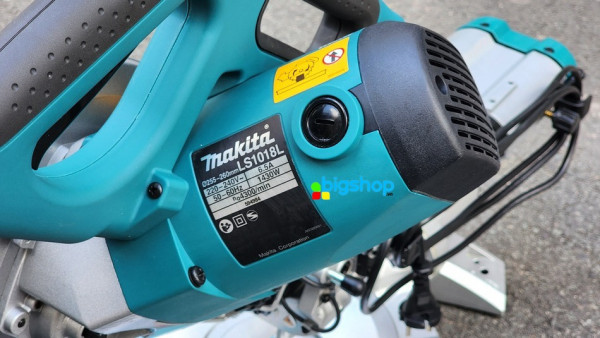 Máy cắt góc đa năng Makita LS1018L, có trượt, đĩa 255mm