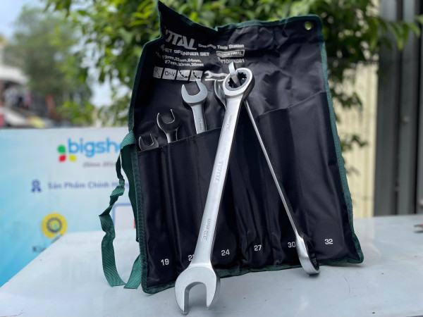  Bộ cờ lê vòng miệng 6 chi tiết Total THT102RK061
