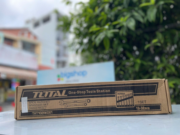  Bộ cờ lê vòng miệng 6 chi tiết Total THT102RK061