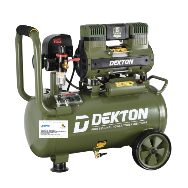 Máy nén khí không dầu 25L DEKTON DK-AC2925XPRO (CS 800W)
