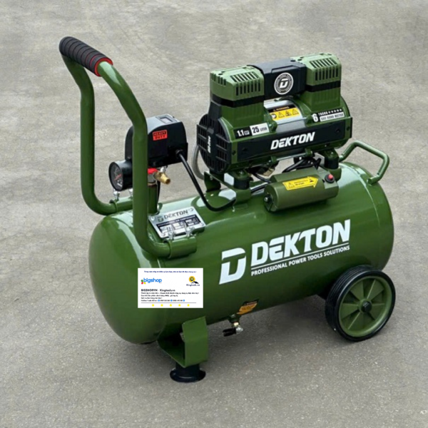 Máy nén khí không dầu 25L DEKTON DK-AC2925XPRO (CS 800W)