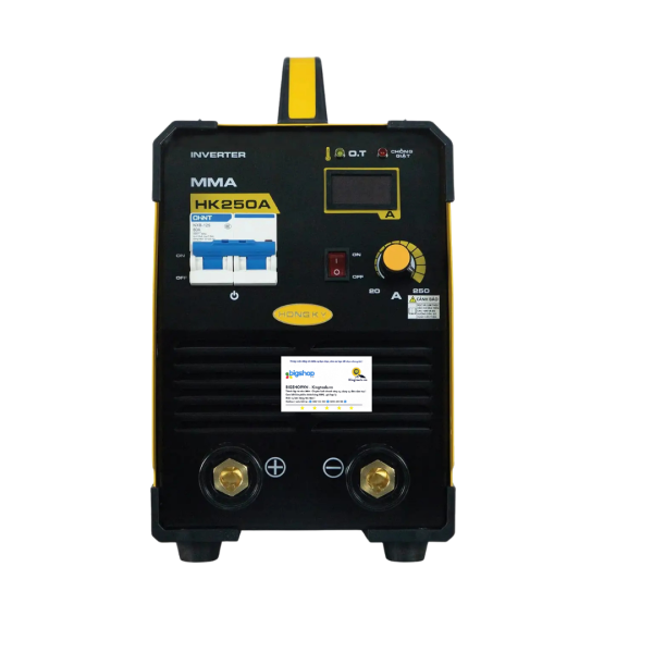 Máy hàn que điện tử Hồng Ký HK250A (Inverter 250A/220V)