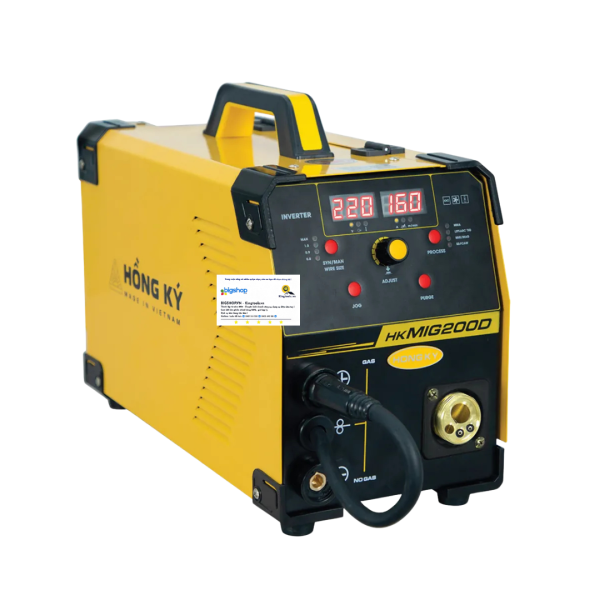 Máy hàn MIG không dùng khí đa năng Hồng Ký Master HKMIG200D (Dây hàn 1-5kg)