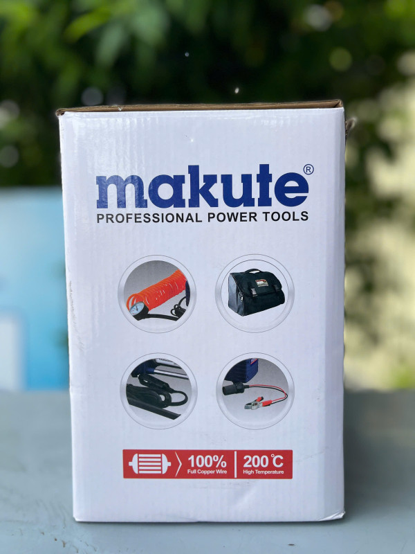 Bơm lốp xe hơi Makute, 2 xi lanh MAC1202