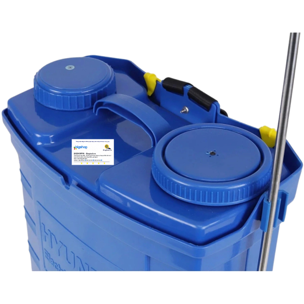 Bình xịt điện HYUNDAI HD-8022 (20L, 12Ah, bơm đôi)